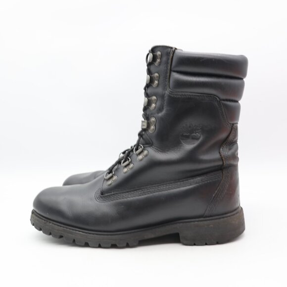 Timberland Premium 40 Below Super Boot Men's Size 9.5 M Black Leather - Picture 4 of 10